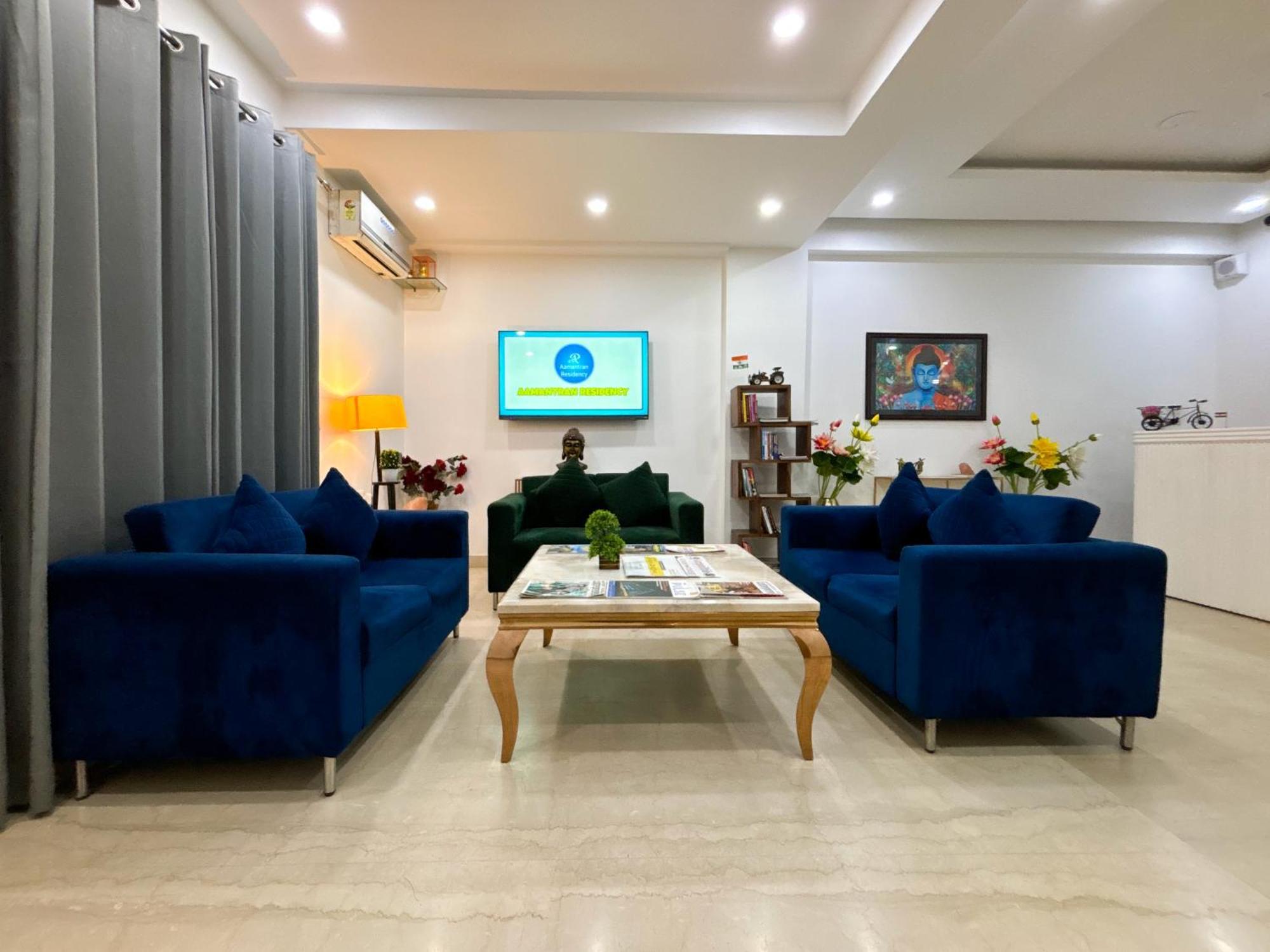 Aamantran Residency Hotel, Sohna Road, Sector 49, Gurugram Gurgaon Exterior foto